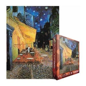 Eurographics Van Gogh Cafe at Night 1000 Piece Puzzle NWT